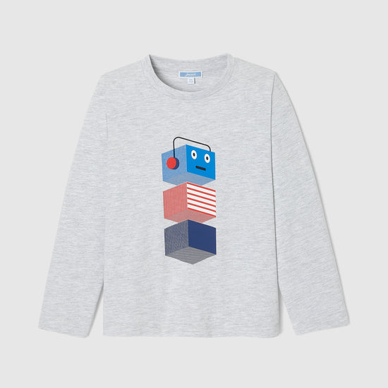LEGENDE - プリント入り長袖Tシャツ