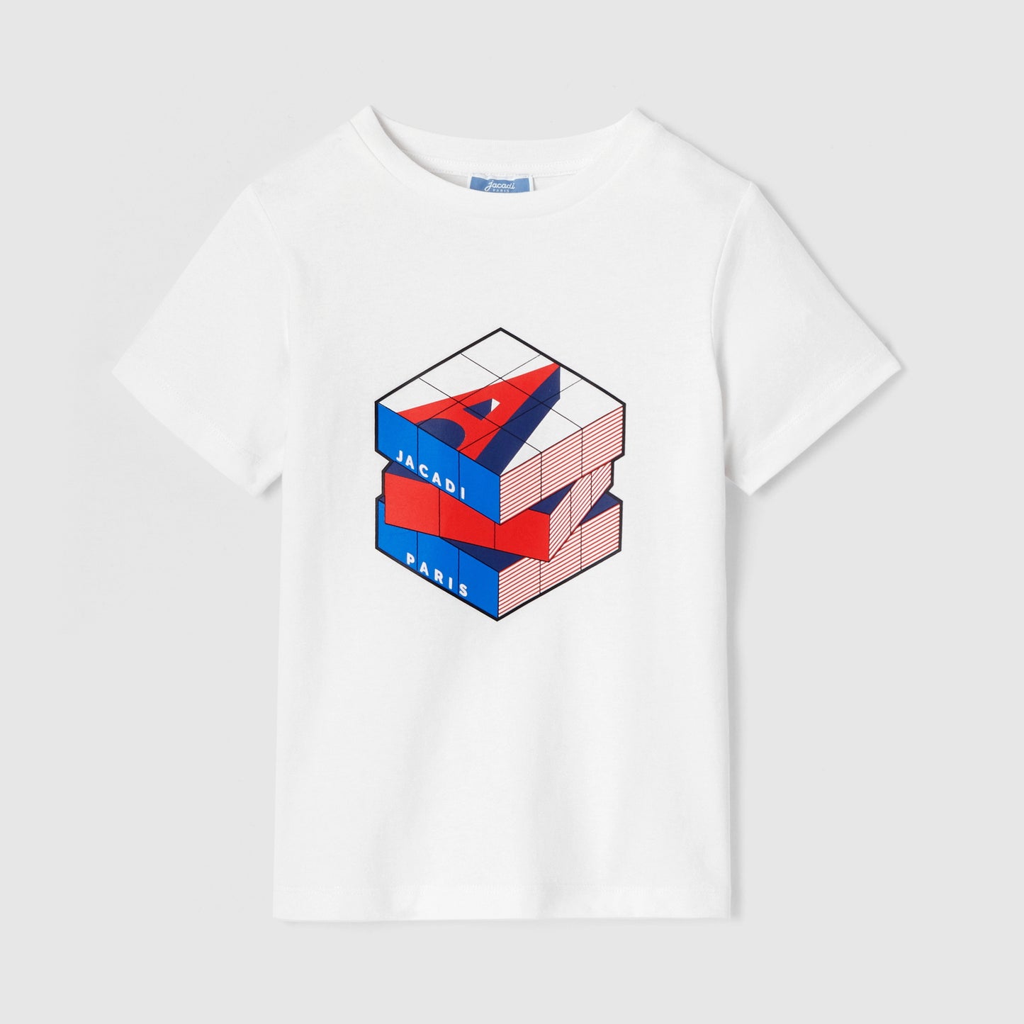 プリント入り半袖Tシャツ