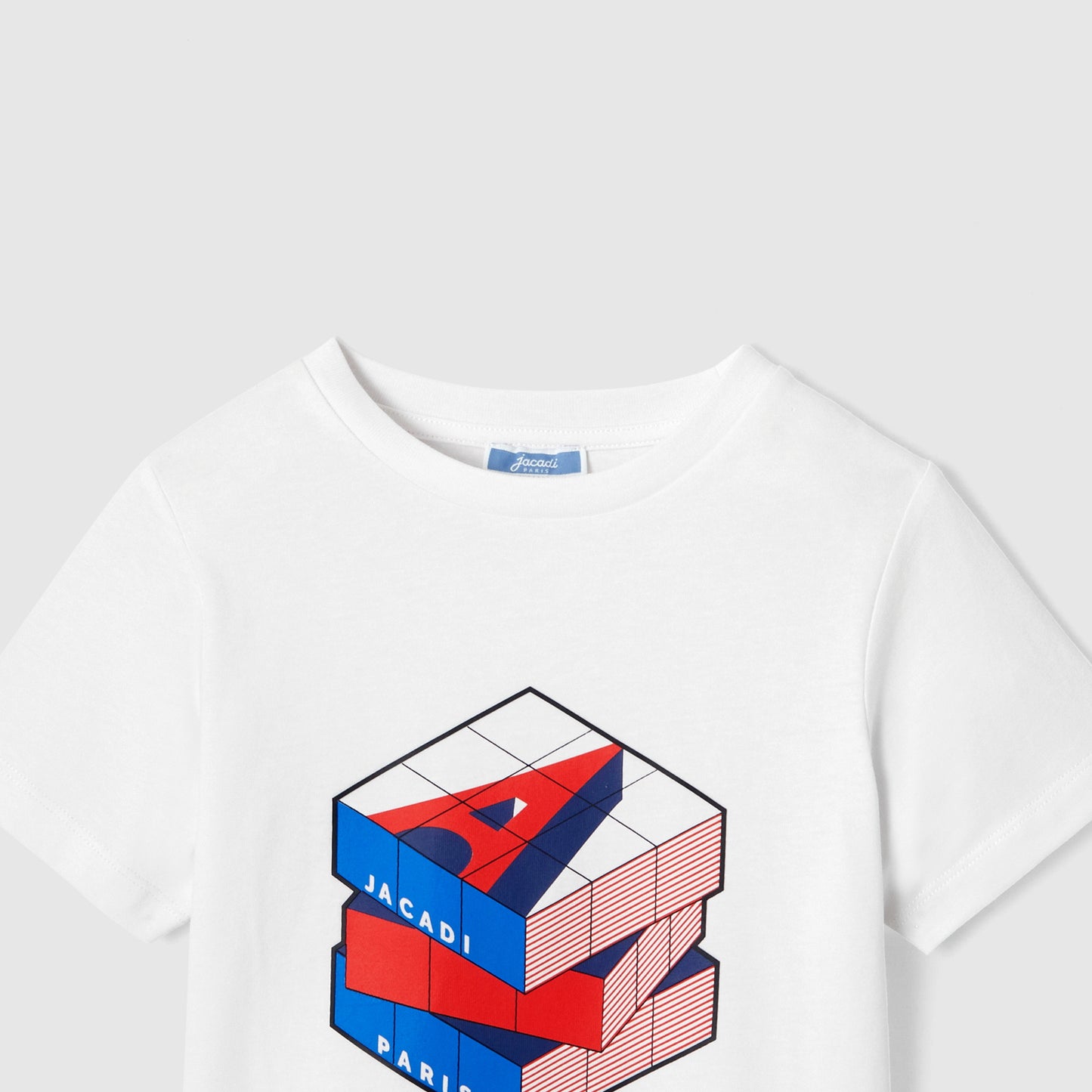 プリント入り半袖Tシャツ
