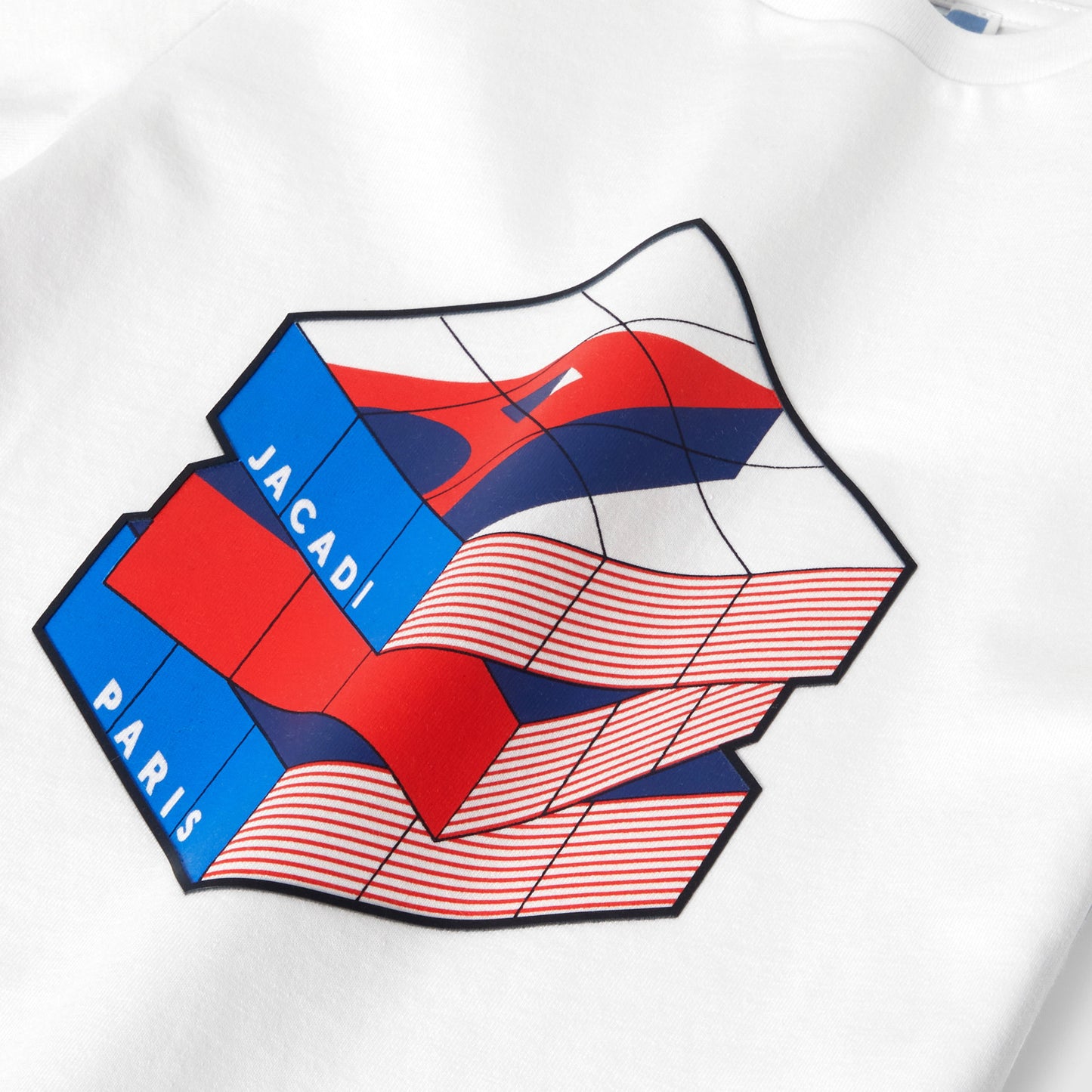 プリント入り半袖Tシャツ