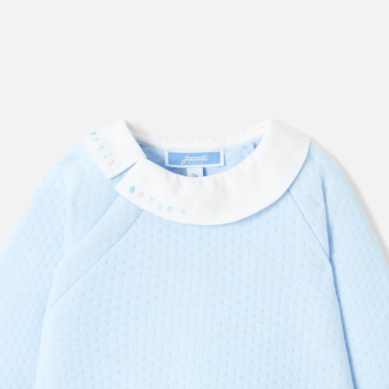 PICHOU - 刺繡入り襟付きアンサンブル