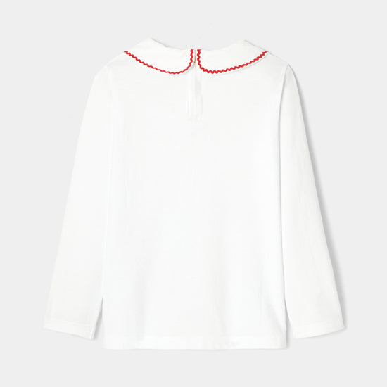 LYS - 飾り襟付き長袖Tシャツ