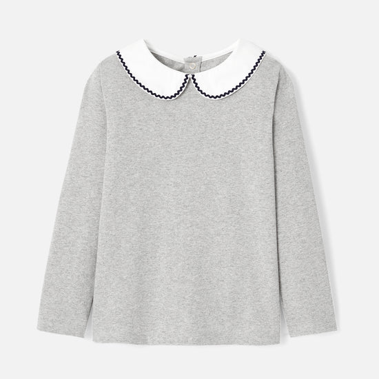 LYS -  飾り襟付き長袖Tシャツ