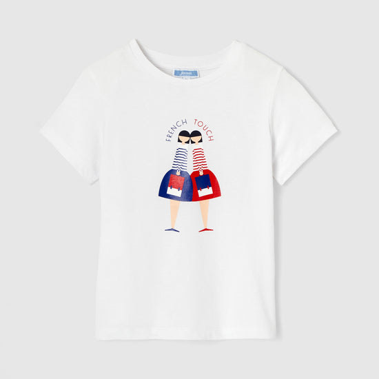 PANAM - プリント入り半袖Tシャツ