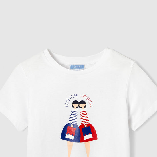 PANAM - プリント入り半袖Tシャツ