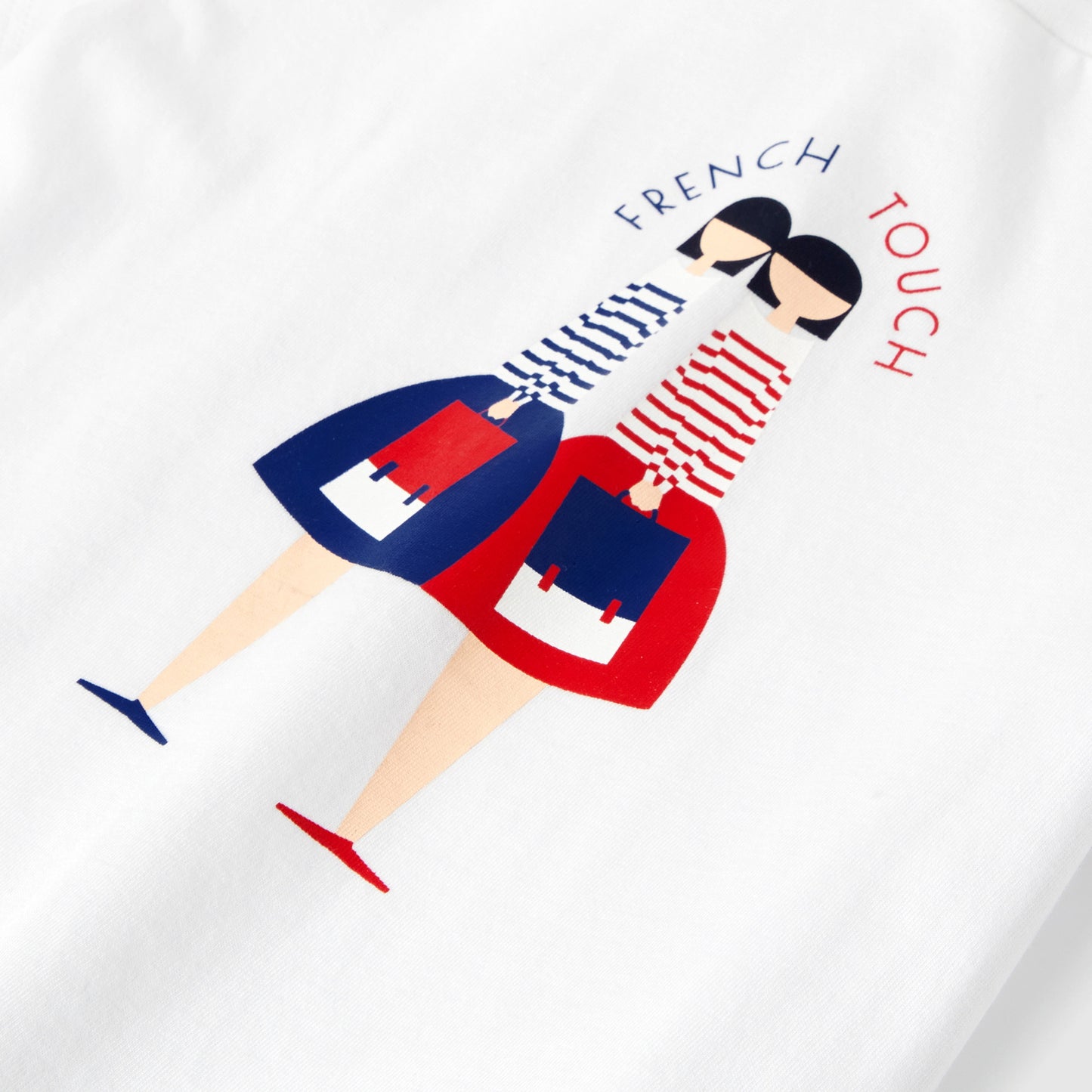 PANAM - プリント入り半袖Tシャツ