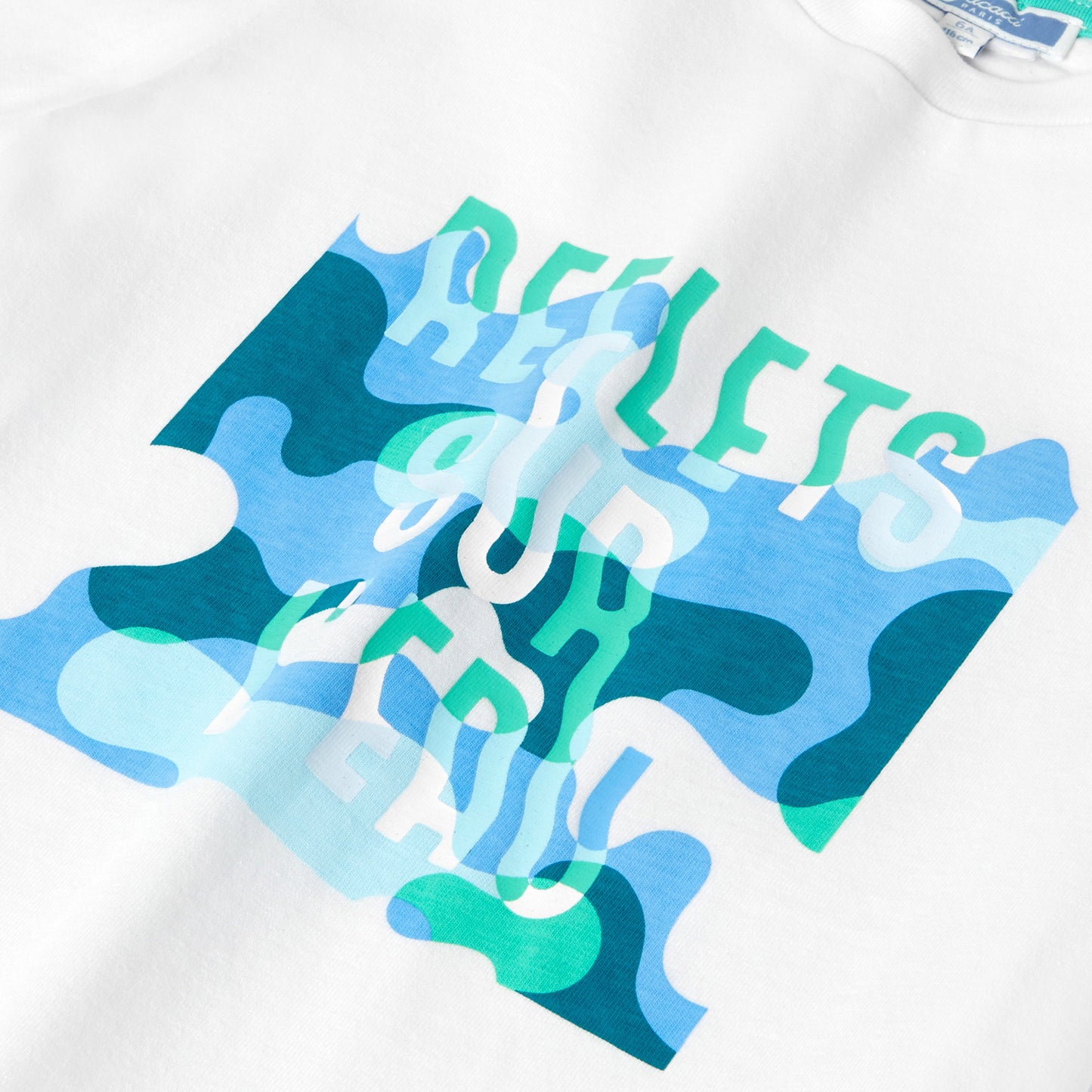 POFFY - プリント入り半袖Tシャツ