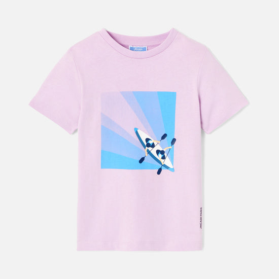 PASKI - プリント入り半袖Tシャツ