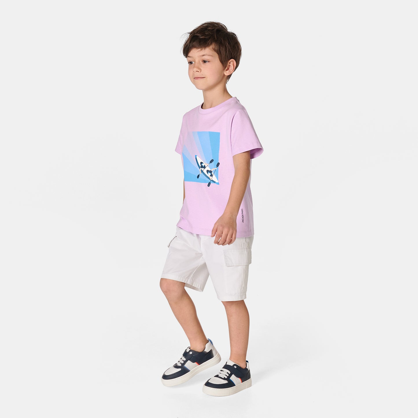 PASKI - プリント入り半袖Tシャツ
