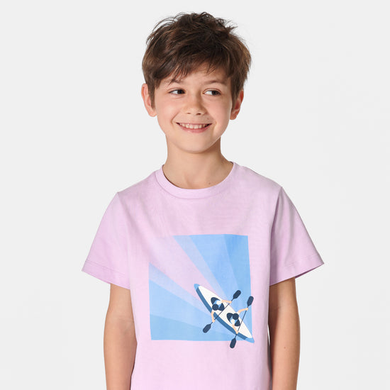PASKI - プリント入り半袖Tシャツ