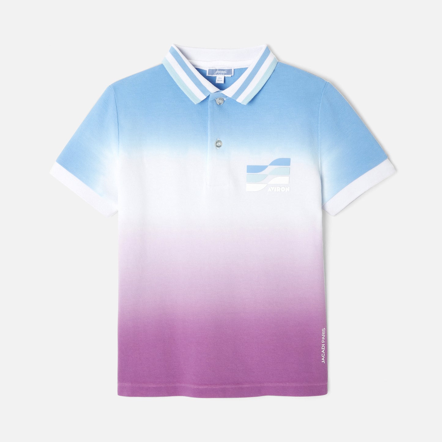 PRAX - グラデーションカラー半袖ポロシャツ