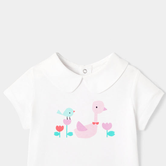 PAYOU - プリント入り半袖Tシャツ