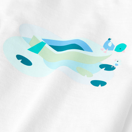 PIMS - プリント入り半袖Tシャツ