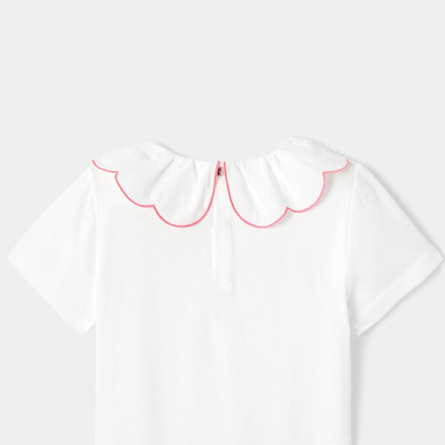 PIXY - スカラップ襟半袖Tシャツ