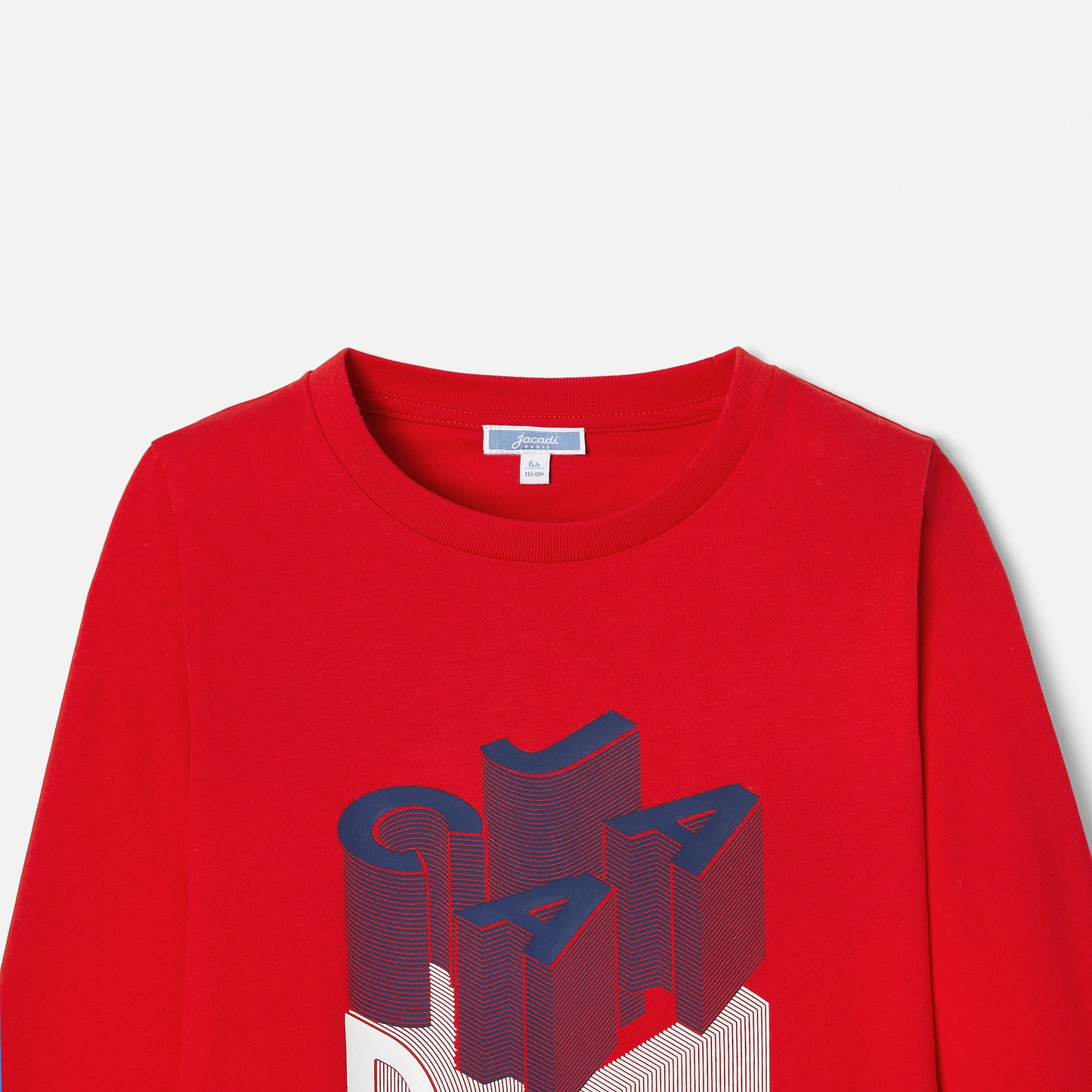 LAPON - プリント入り長袖Tシャツ