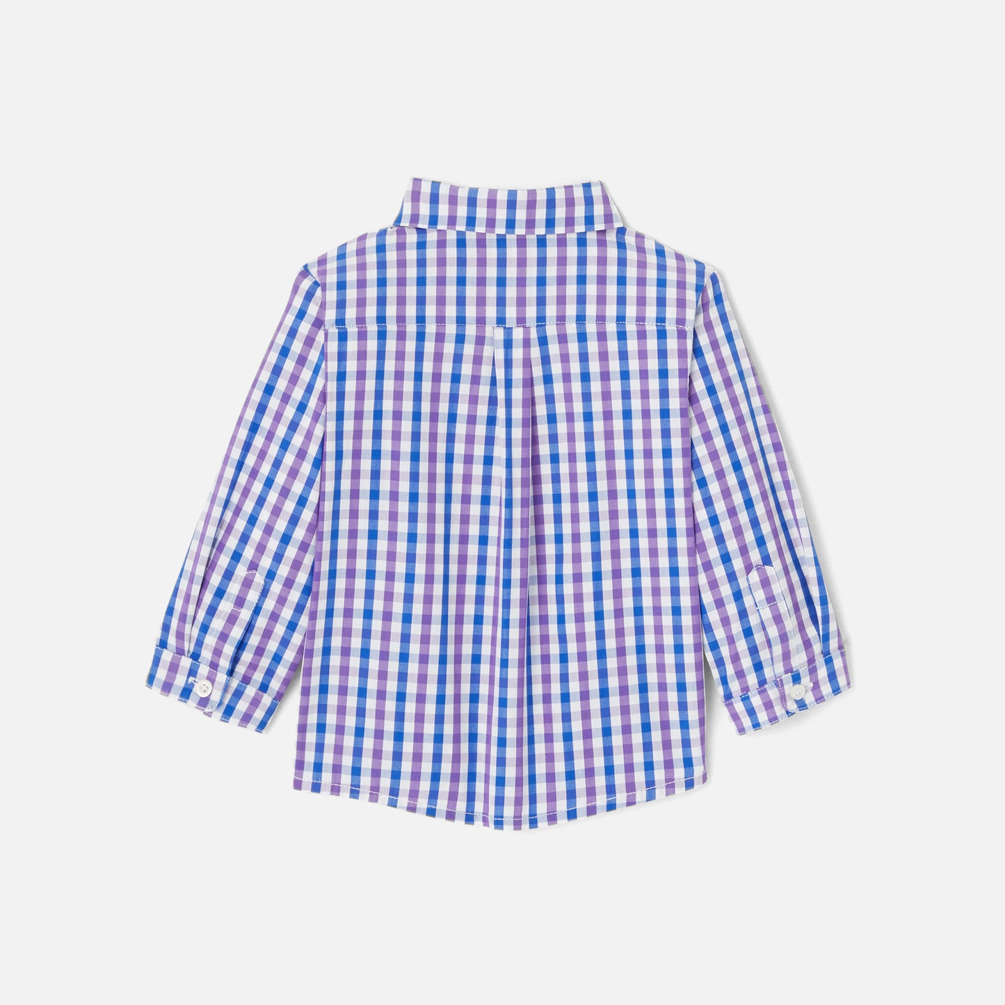 チェック柄シャツ