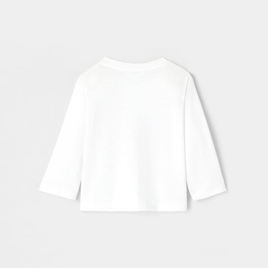 PLAISANT - プリント入り長袖Tシャツ