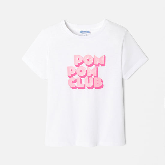 プリント入り半袖Tシャツ