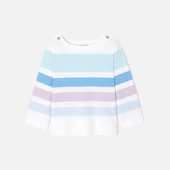 セーラーストライプ長袖Tシャツ