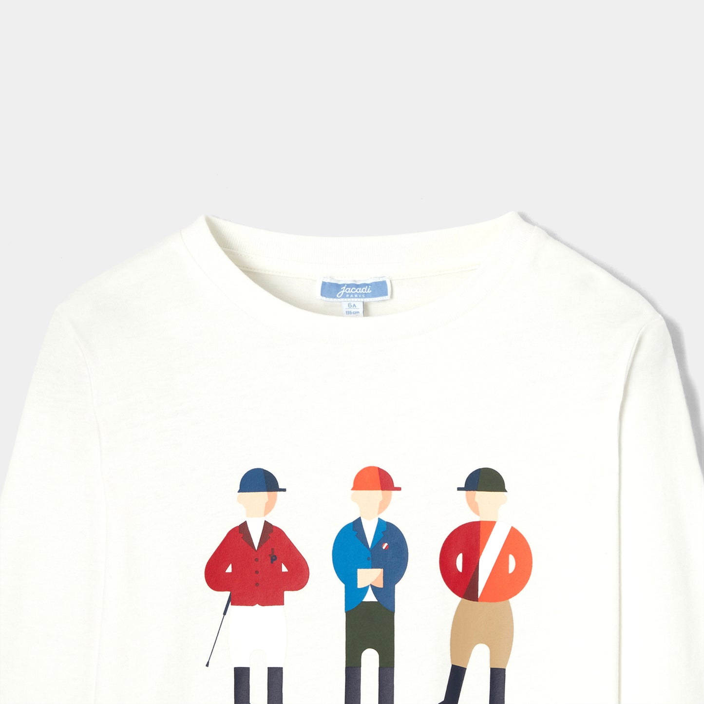 PISTON - プリント入り長袖Tシャツ