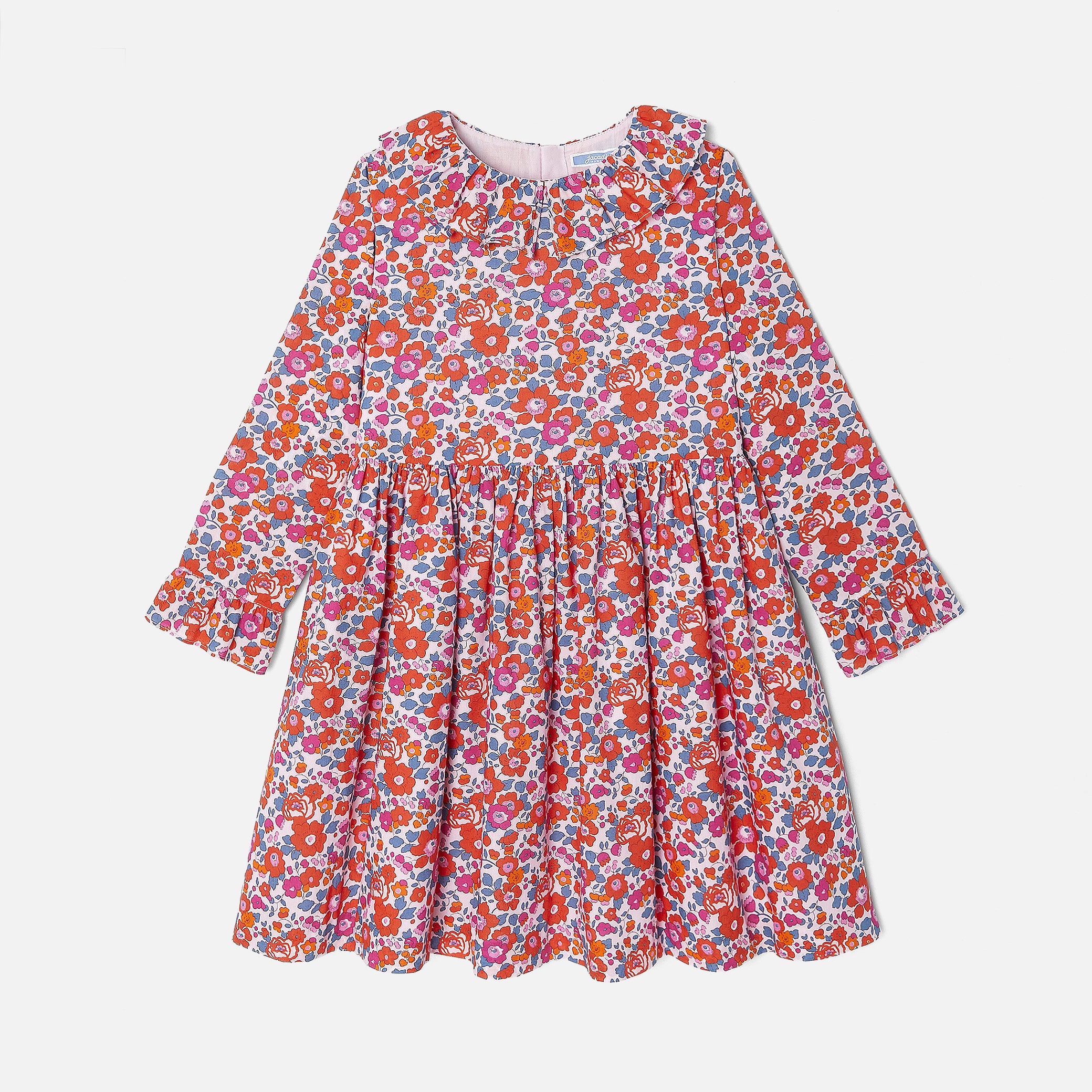 jacadi ワンピース リバティ 8A 128cmキッズ服女の子用(90cm~)