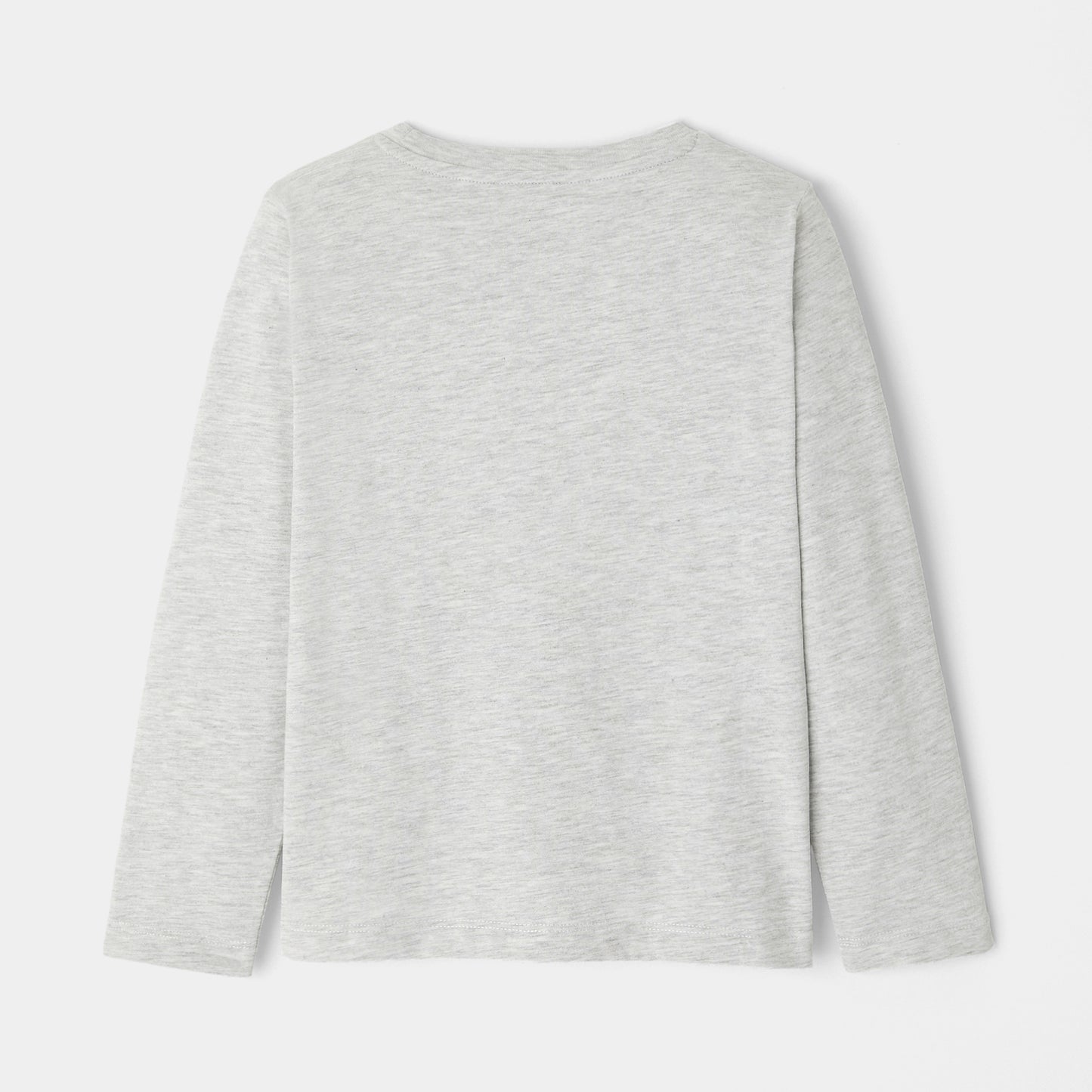 プリント付き長袖Ｔシャツ