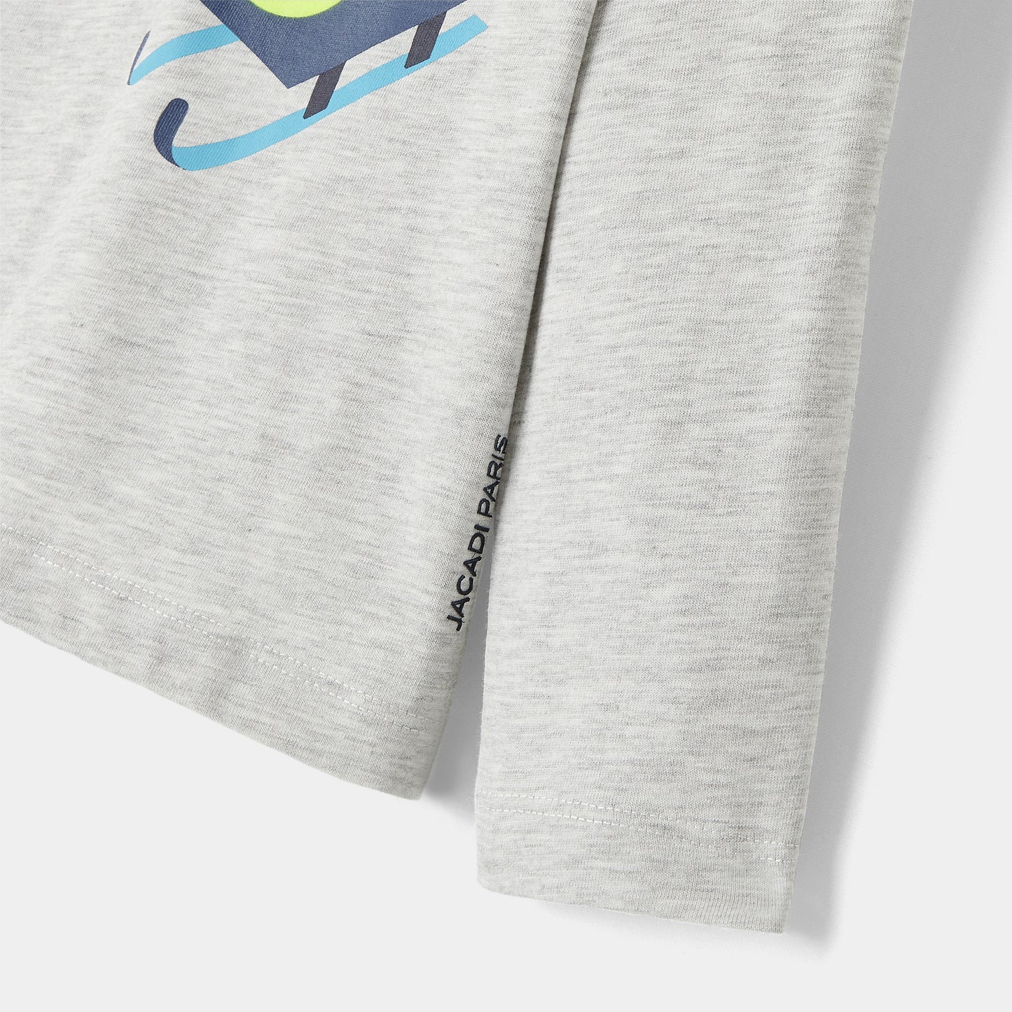 プリント付き長袖Ｔシャツ