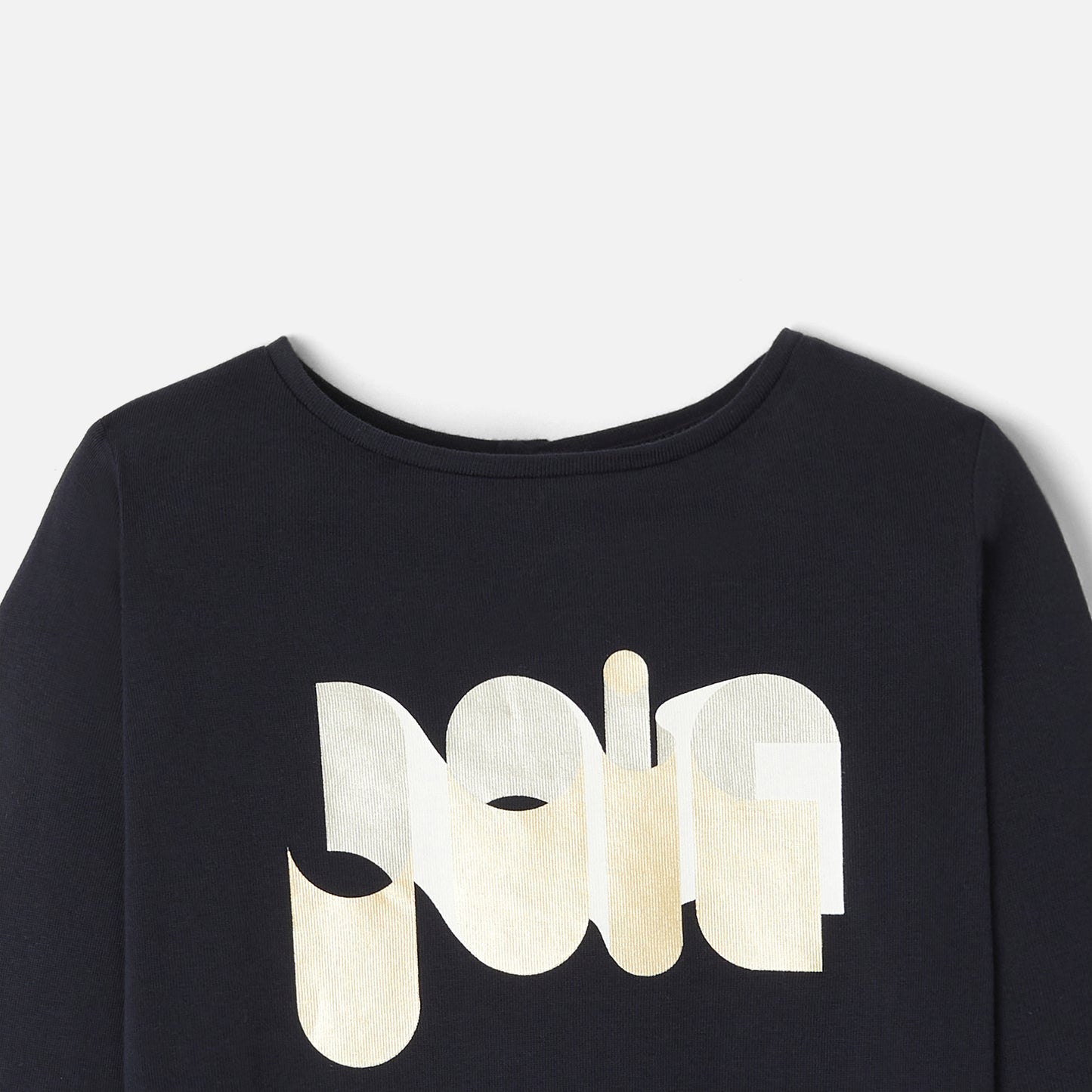 デザイン入り長袖Tシャツ