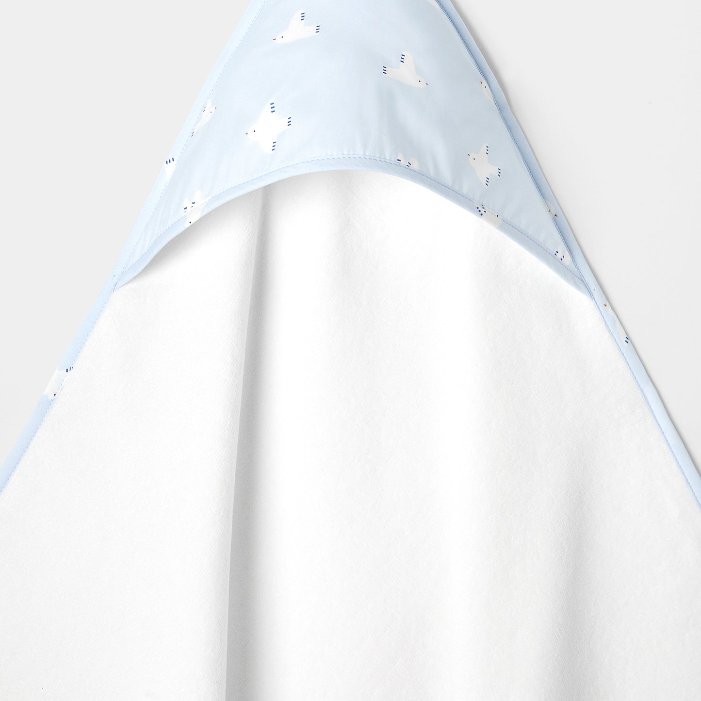 カモメ柄バスローブ・ミトンセット