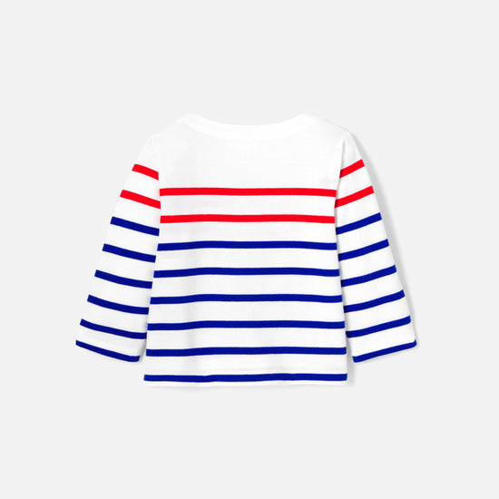 セーラーストライプ長袖Tシャツ