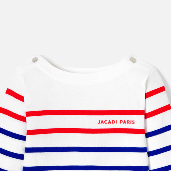 セーラーストライプ長袖Tシャツ