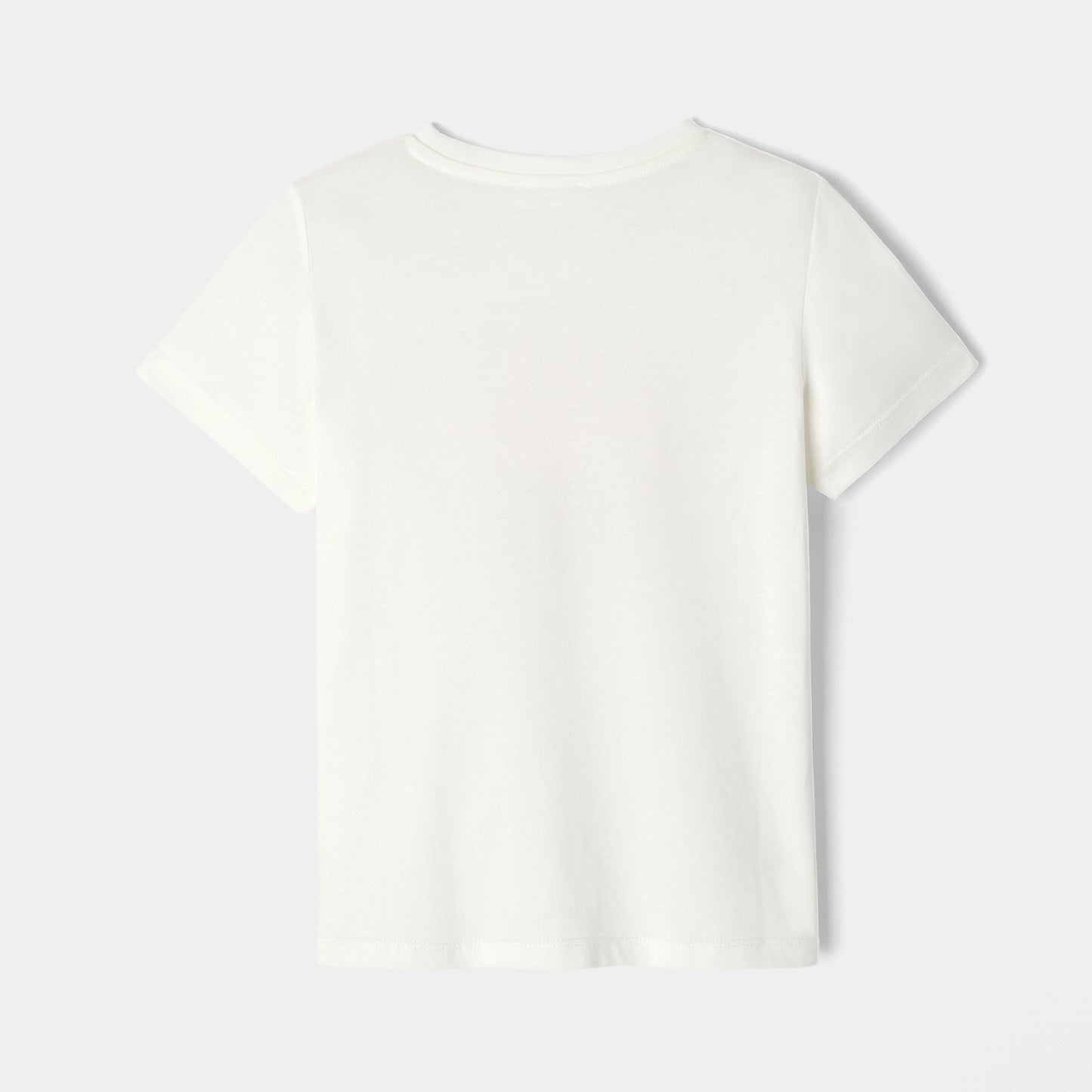プリント入り半袖Tシャツ