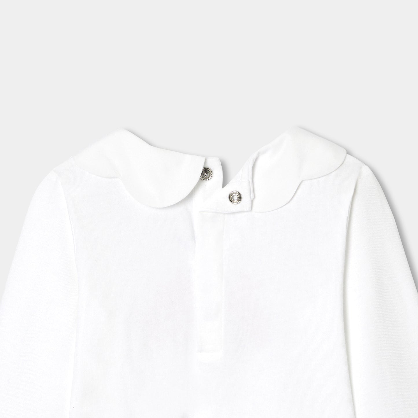 プリント入り長袖Tシャツ