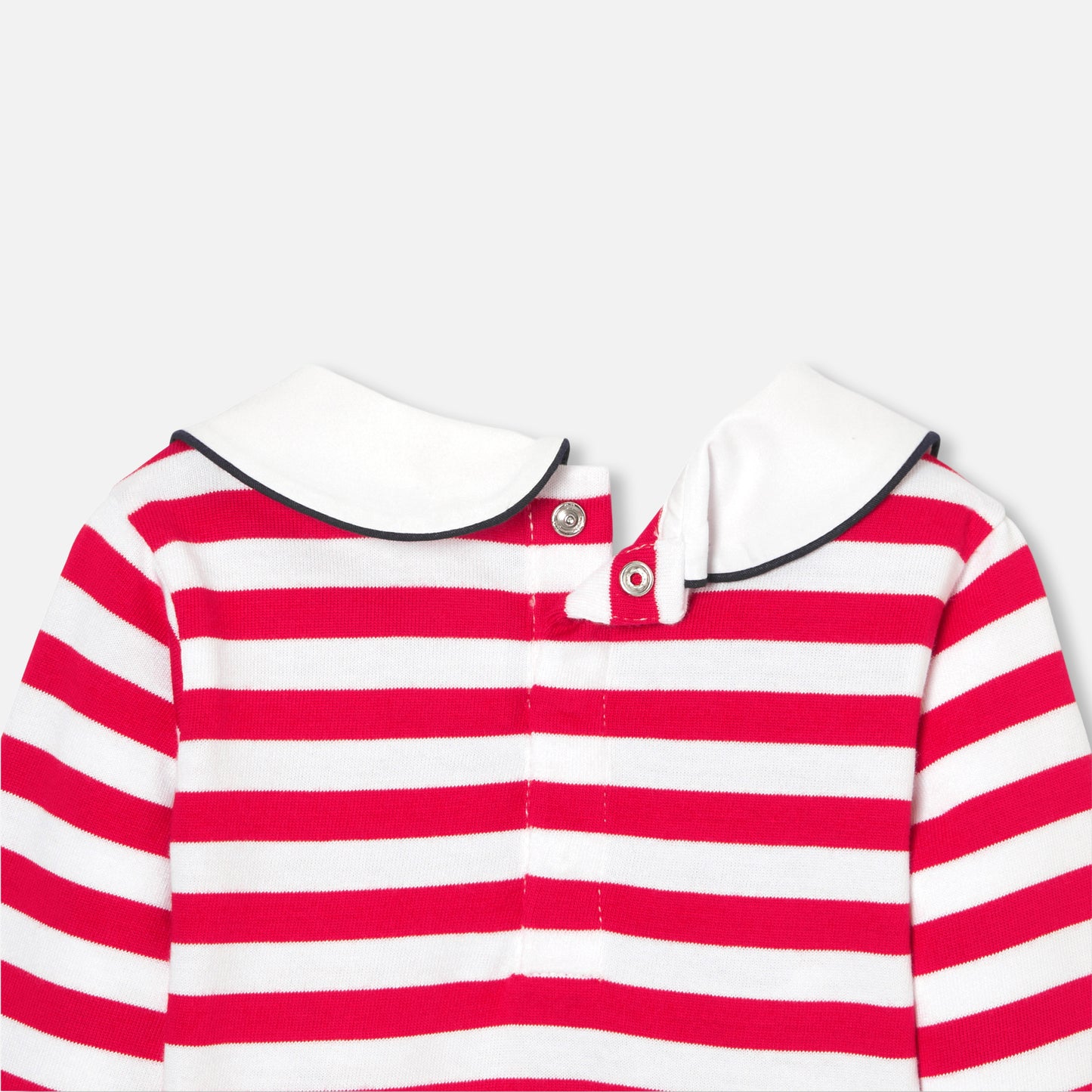 セーラーストライプ長袖Ｔシャツ