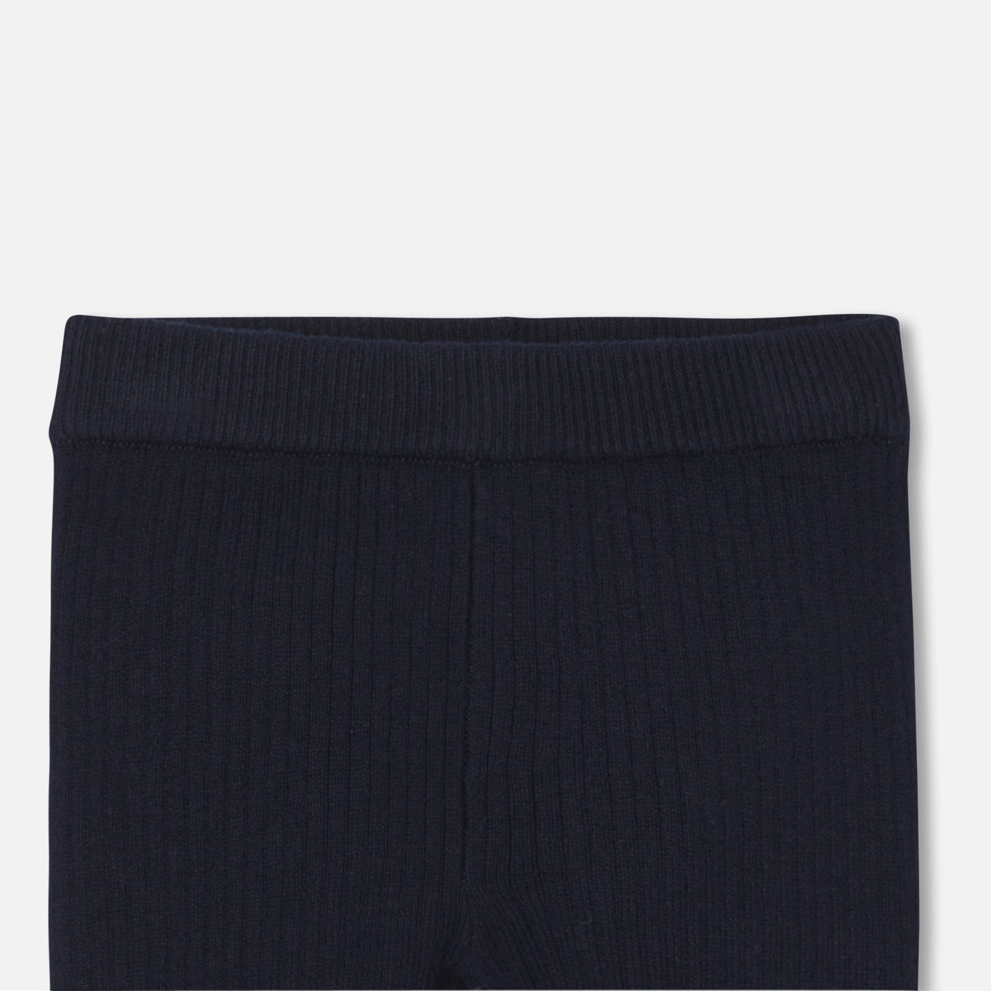 リブニットパンツ