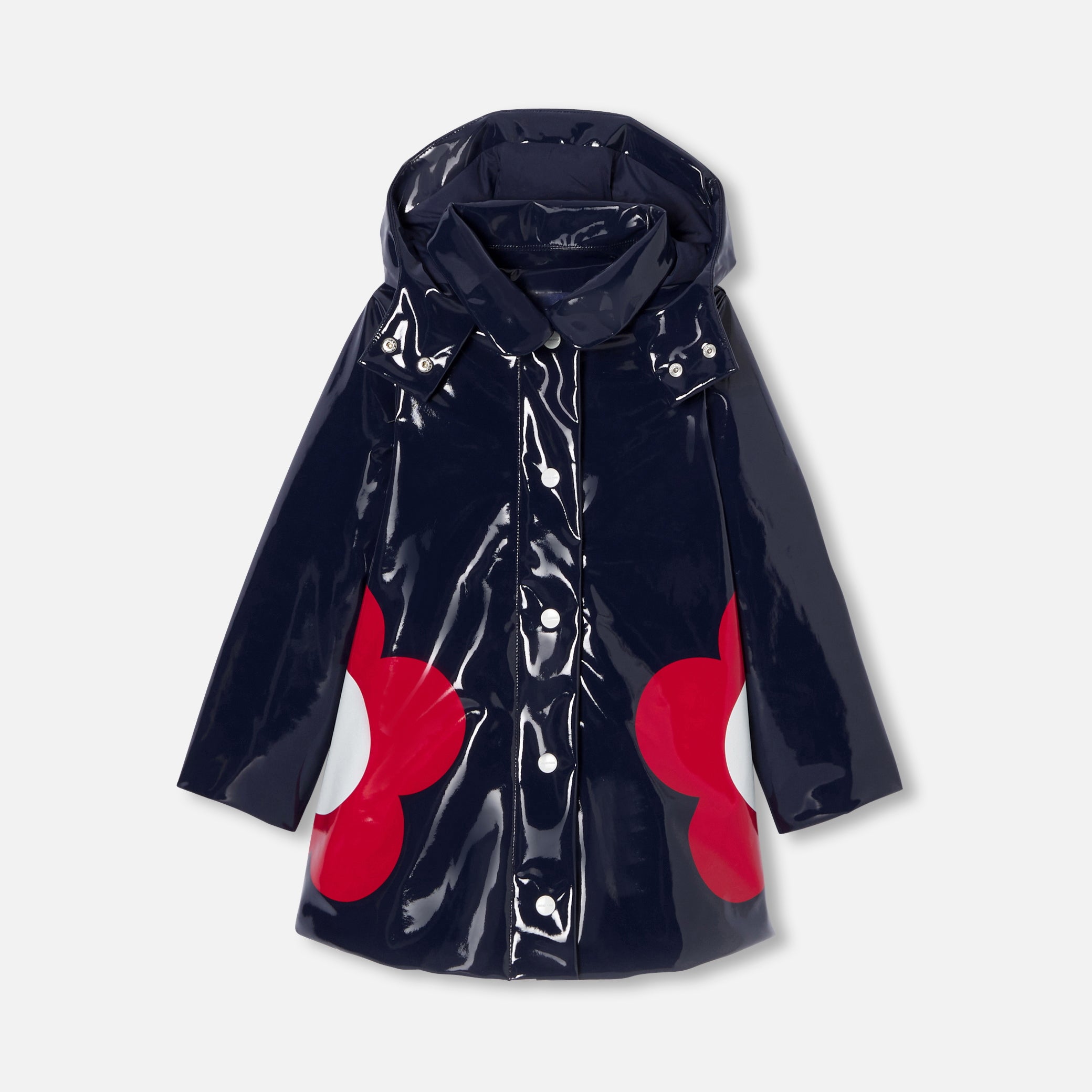 新品】jacadi シルバー中綿入りジャケット18m