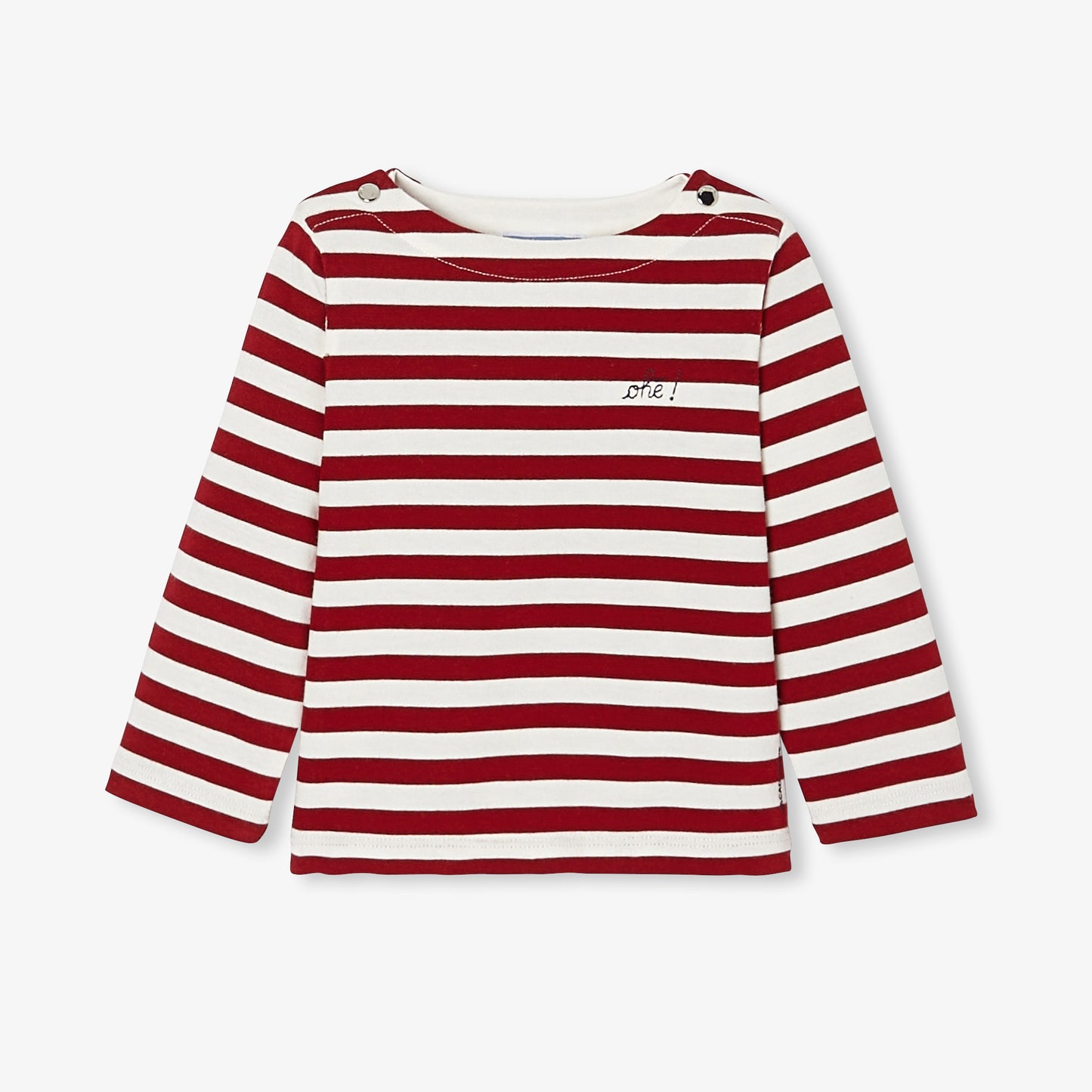 セーラーストライプ長袖Tシャツ