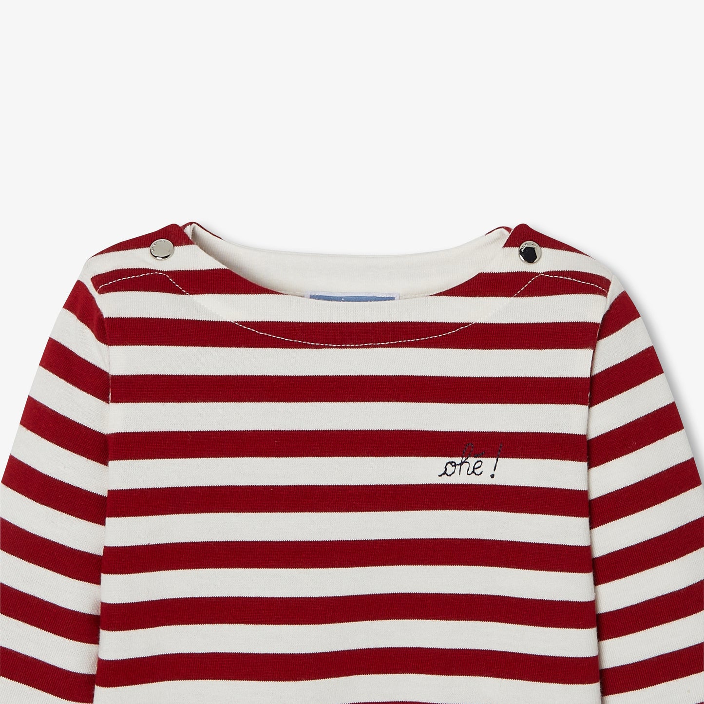 セーラーストライプ長袖Tシャツ