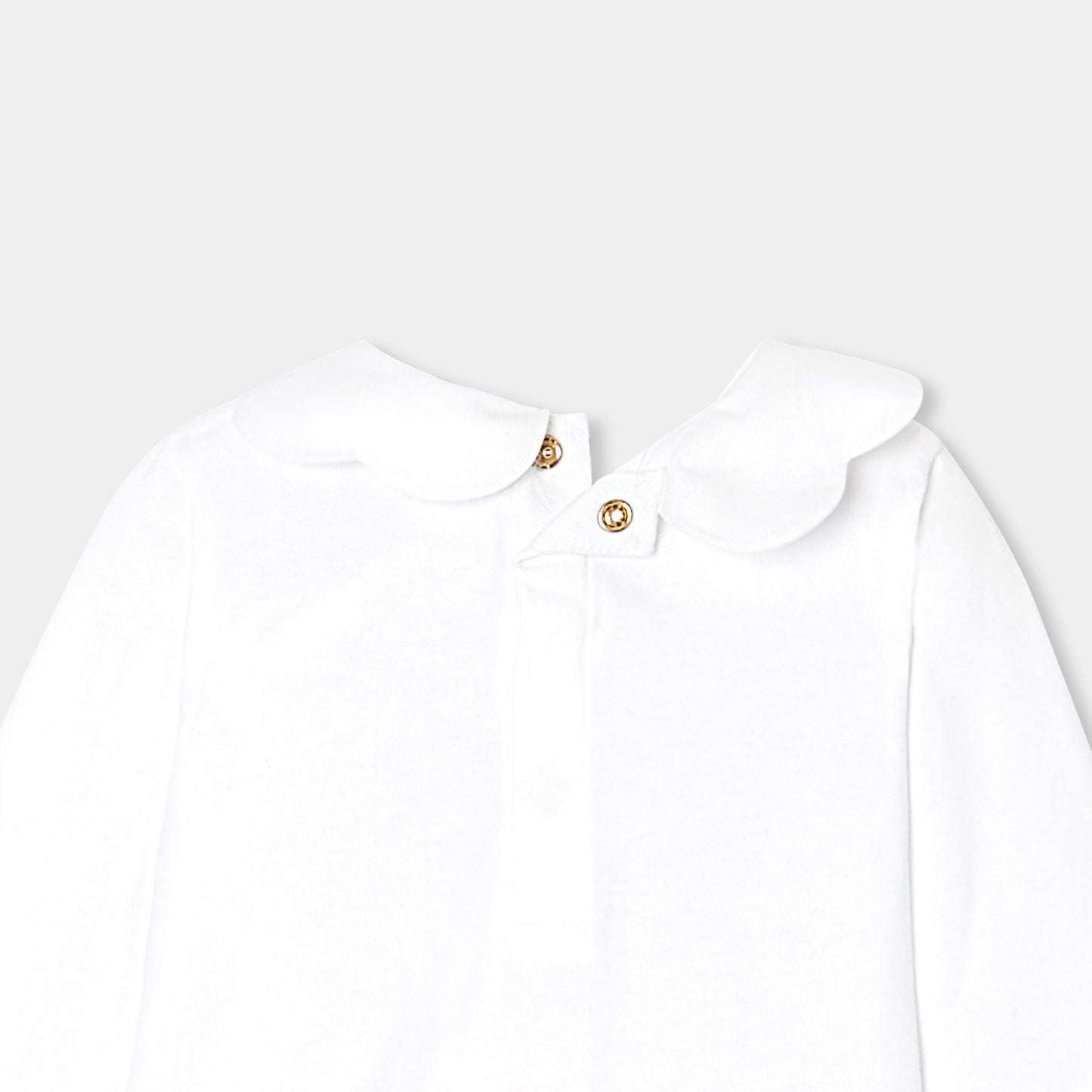 プリント入り長袖Tシャツ