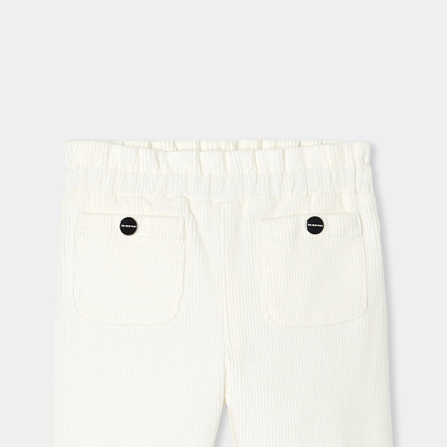 ギャザーウエストコーデュロイパンツ