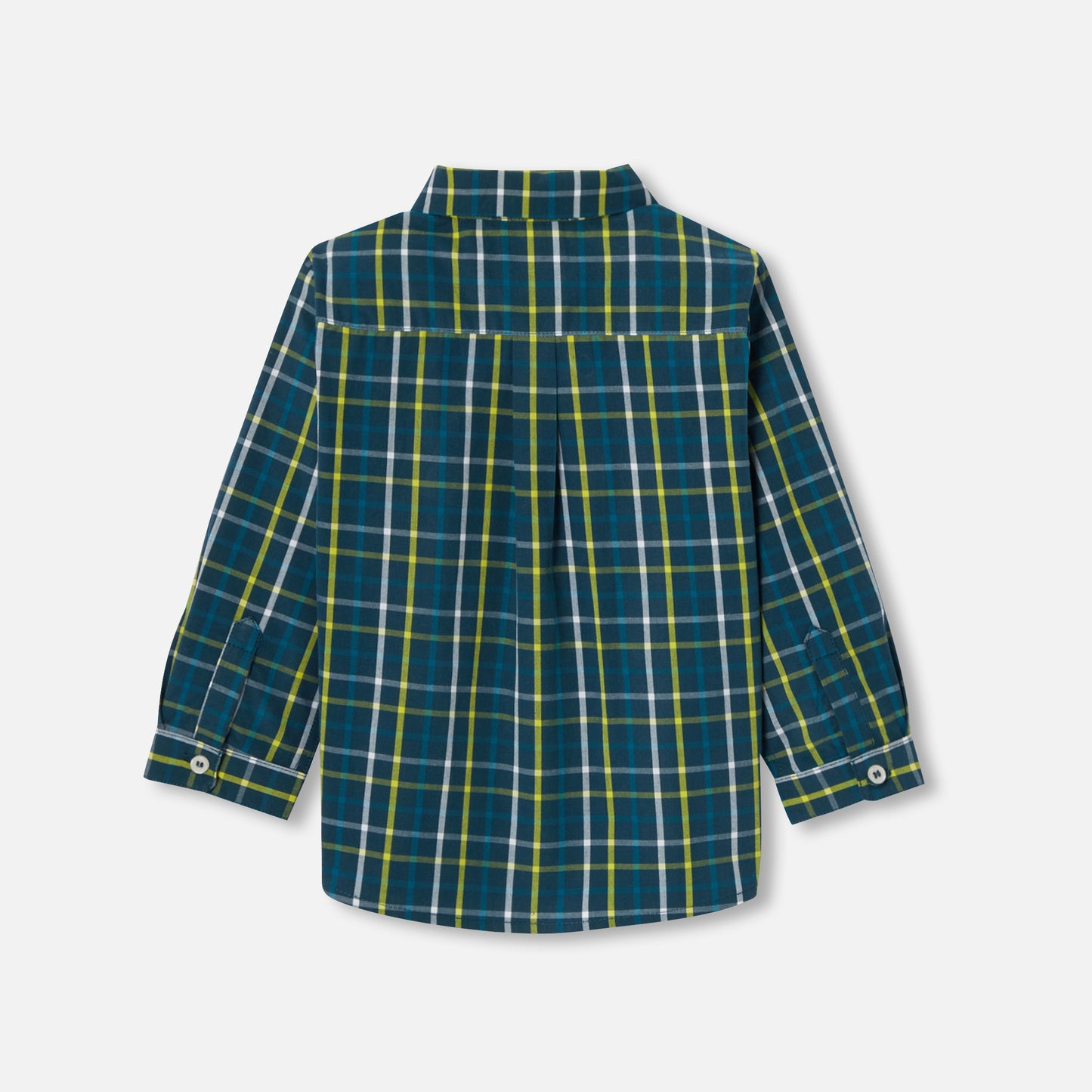チェック柄シャツ
