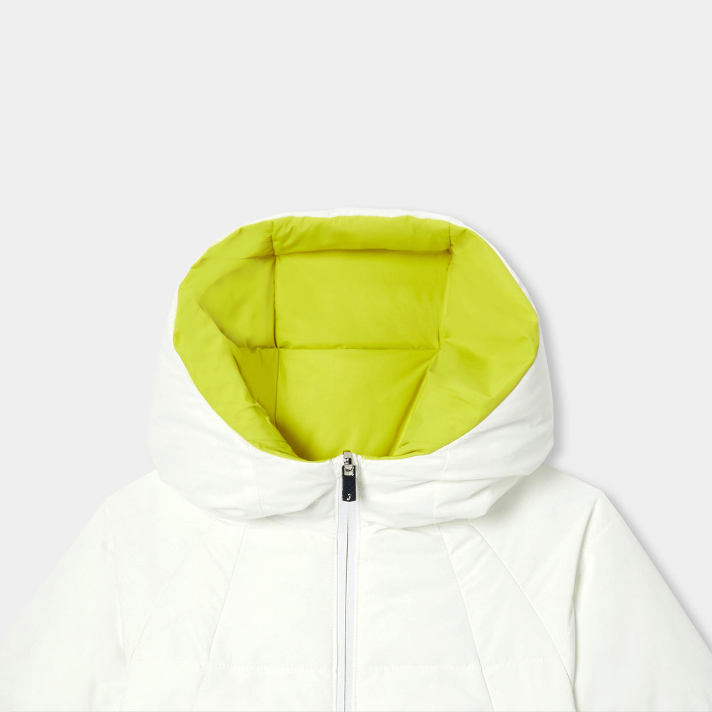 リバーシブル中綿入りロングジャケット | | Jacadi Paris