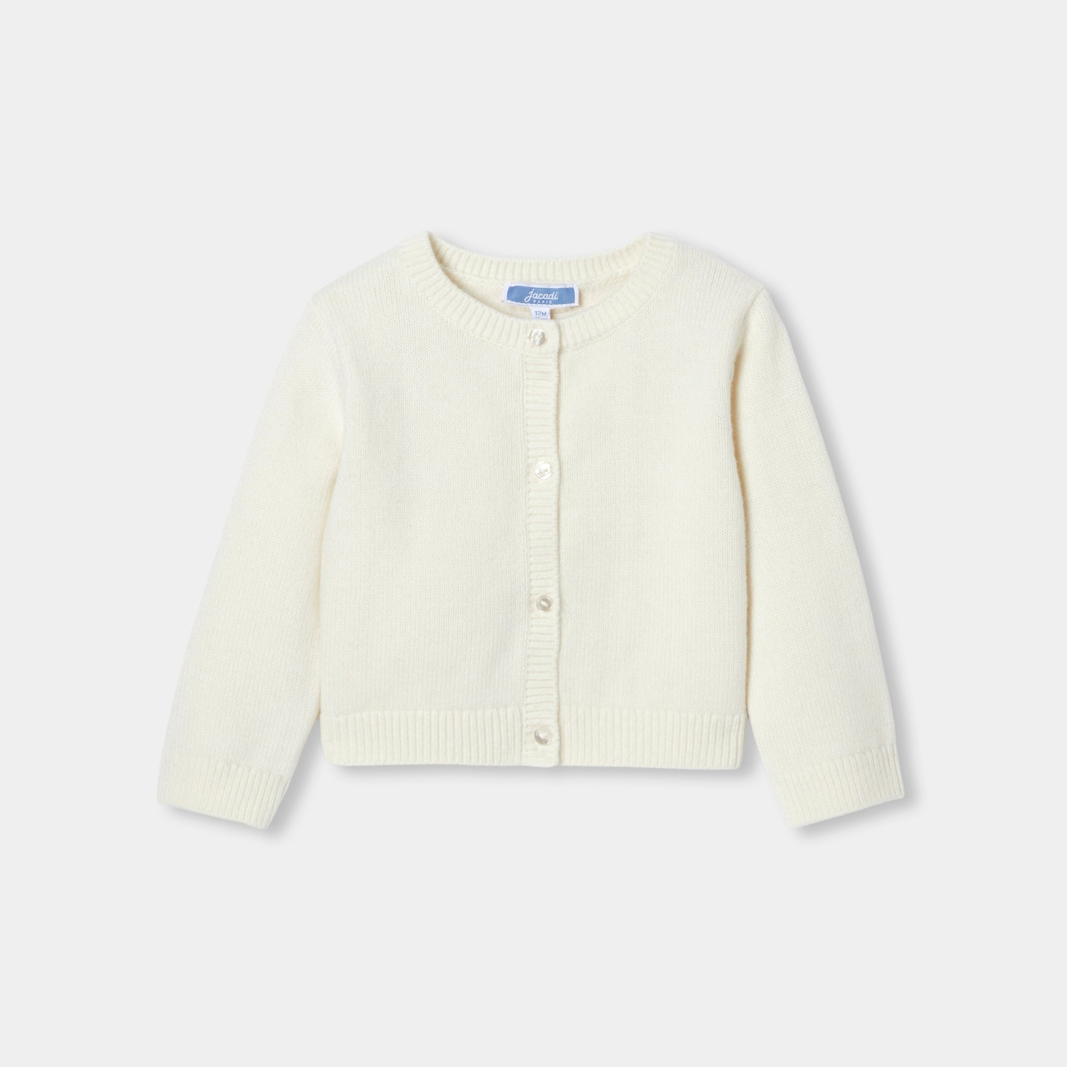 ウールカシミヤカーディガン "Floral Street"コレクション Jacadi Paris＜ジャカディ＞日本公式オンラインストア