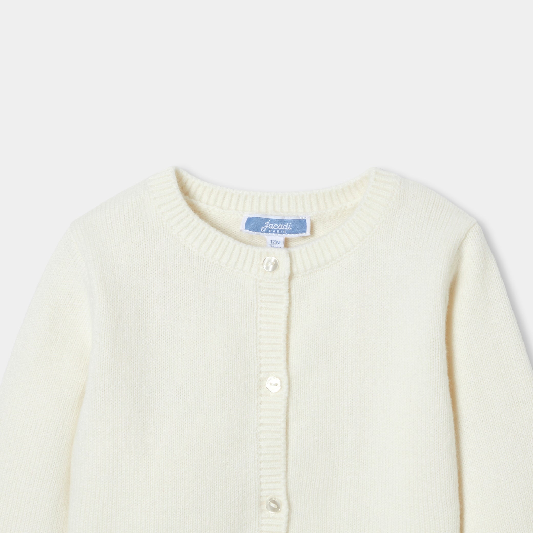 ウールカシミヤカーディガン "Floral Street"コレクション Jacadi Paris＜ジャカディ＞日本公式オンラインストア