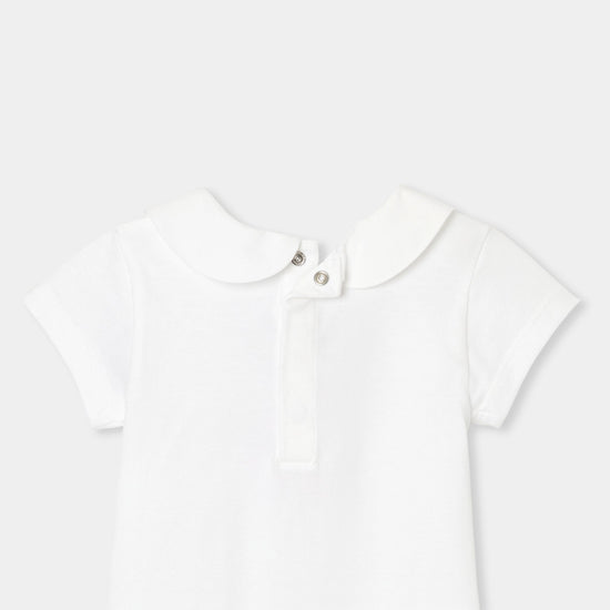 プリント入り半袖Tシャツ