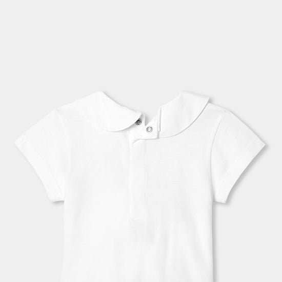 プリント入り半袖Tシャツ