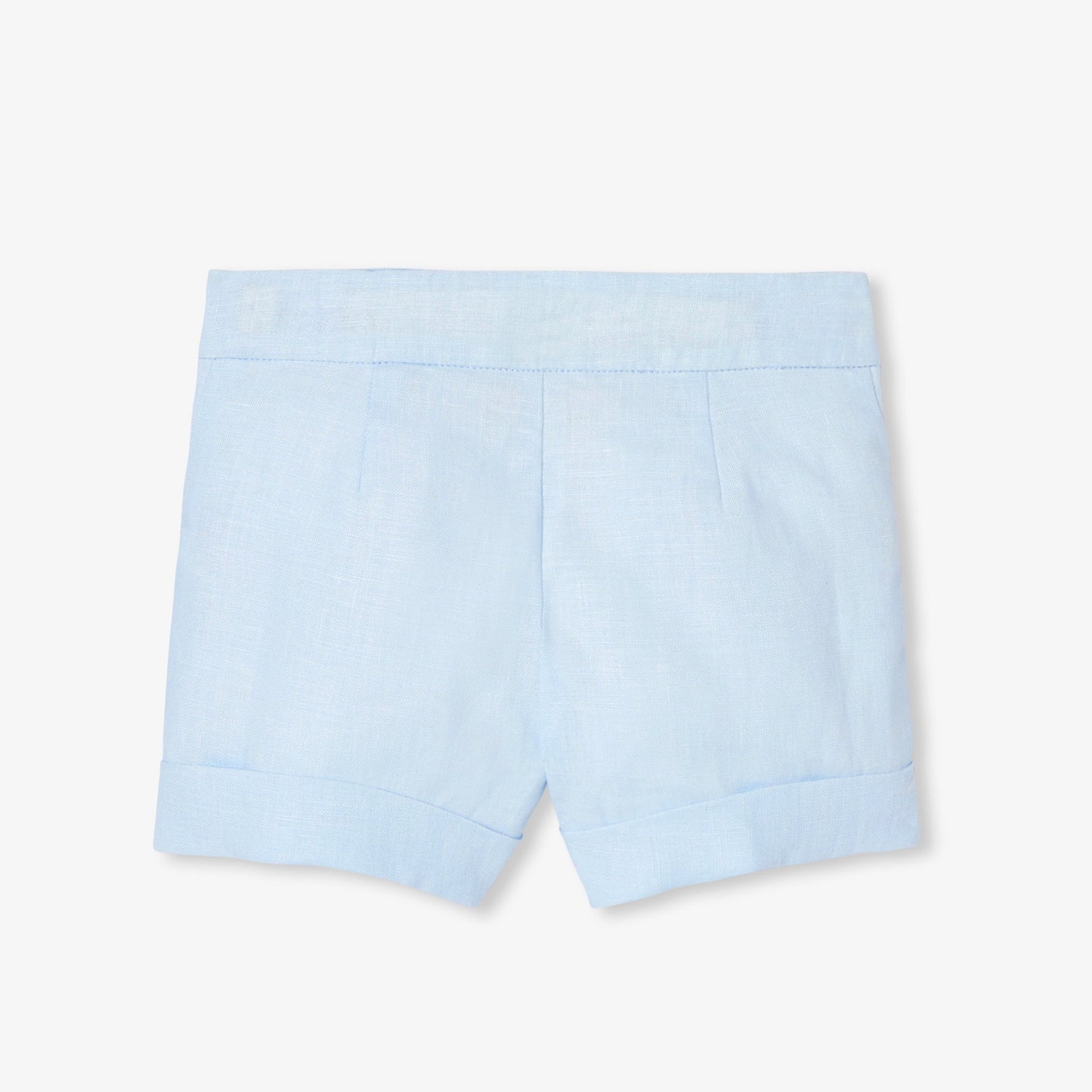 ダブルボタン付きショートパンツ