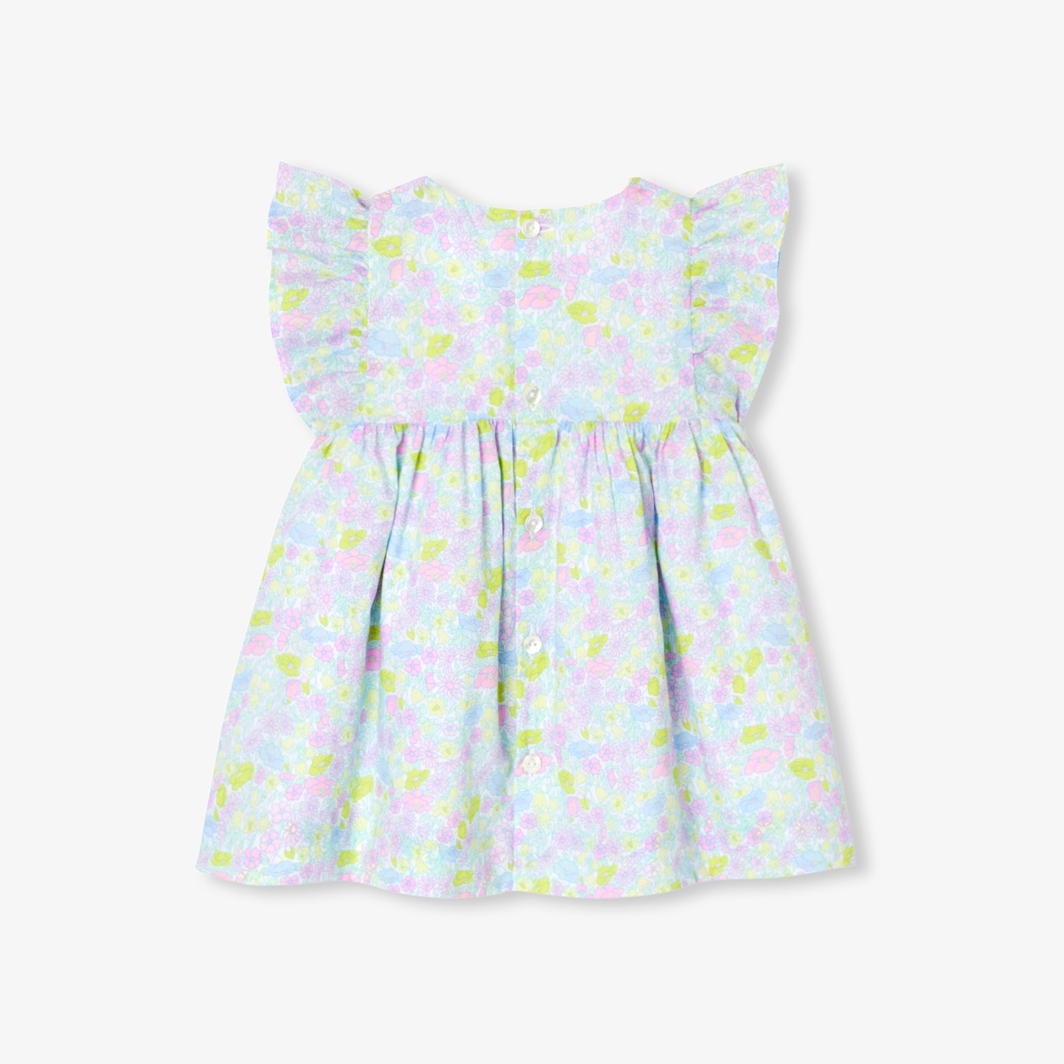 新品　ジャカディ　リバティ　ワンピース　花柄 リバティプリントワンピース | | Jacadi Paris＜ジャカディ