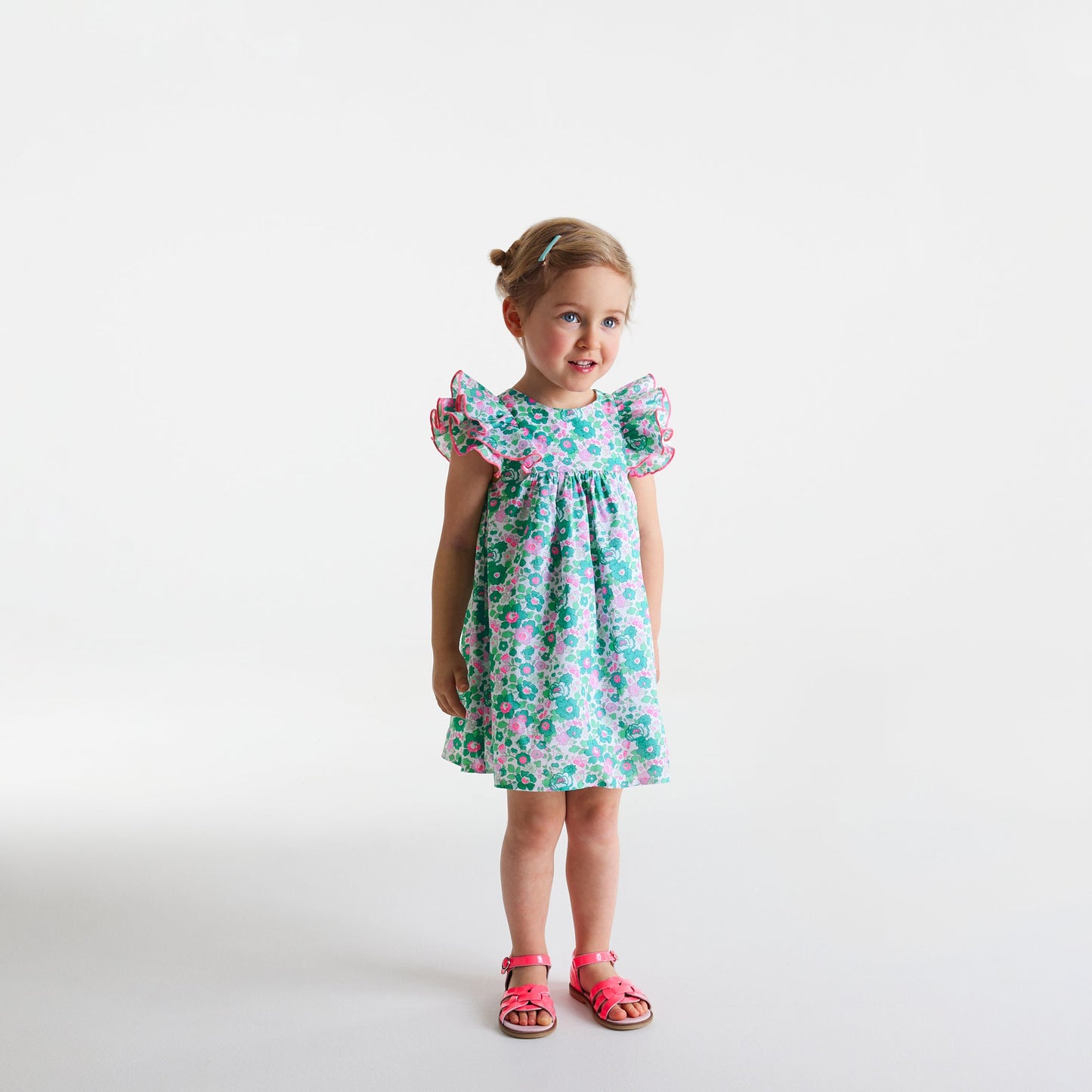 jacadi リバティプリントワンピース jacadi ワンピース リバティワンピース キッズ 子供服 女の子