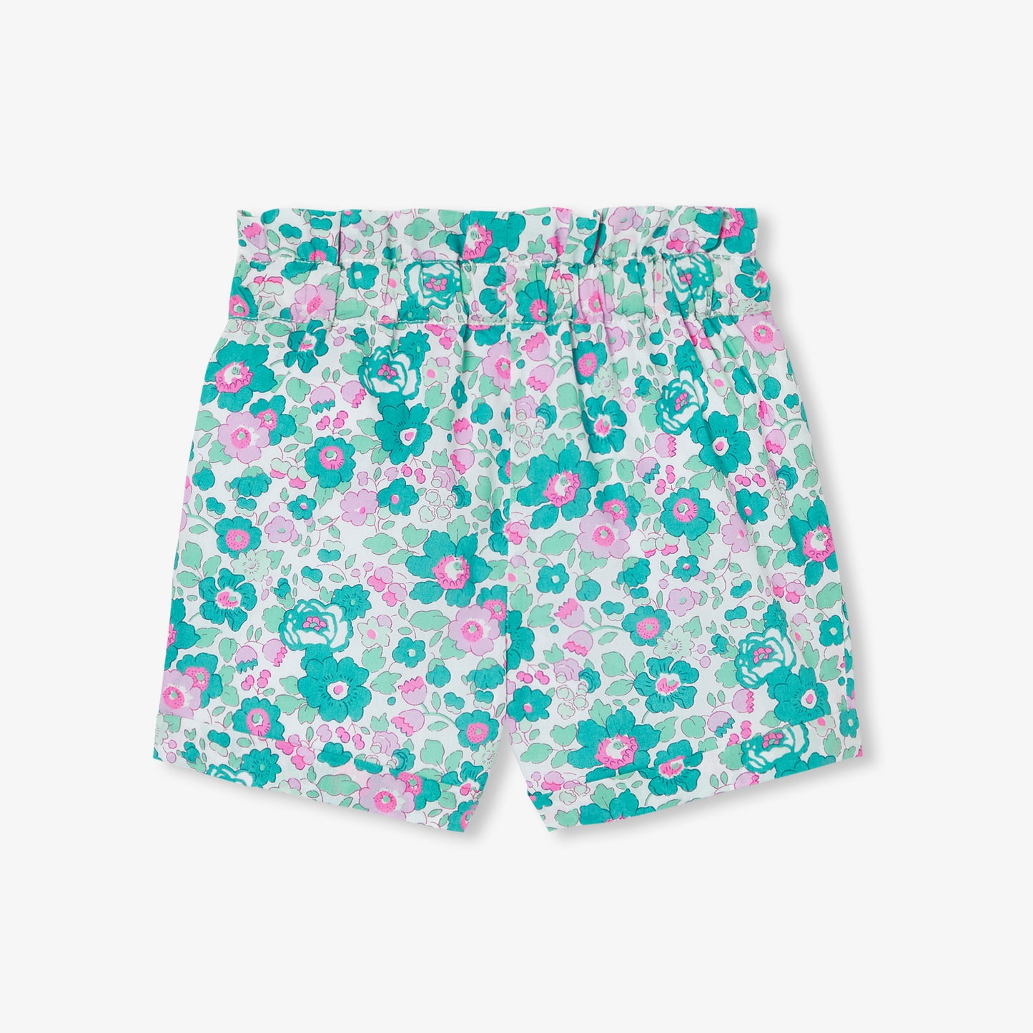 リバティプリントショートパンツ